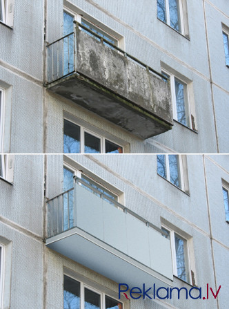 Balkonu un lodžiju remontdarbi Rīga - foto 2