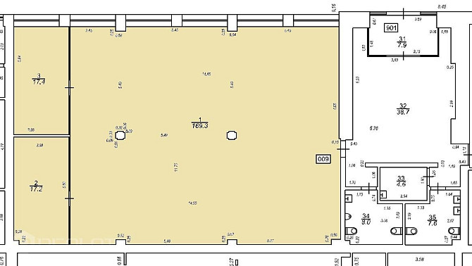 Iznomā noliktavas telpas ar kopējo platību 1494 m2.  + 1185.8 m2. apkurināma noliktavas telpa Rīga - foto 16