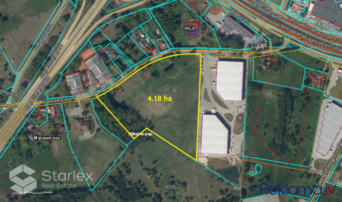 Pārdod 4.18 ha zemes gabalu ar lielisku attīstības potenciālu 1.5 km attālumā no lidostas Mālpils pagasts - foto 19