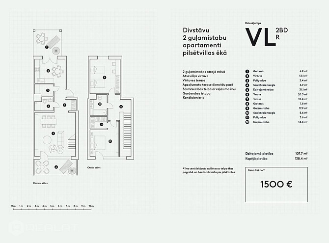 Jurmala Park House - mūsdienīga māja pašā Jūrmalas sirdī. Pretī atrodas Dzintaru mežaparks, bet 10 m Юрмала - изображение 13