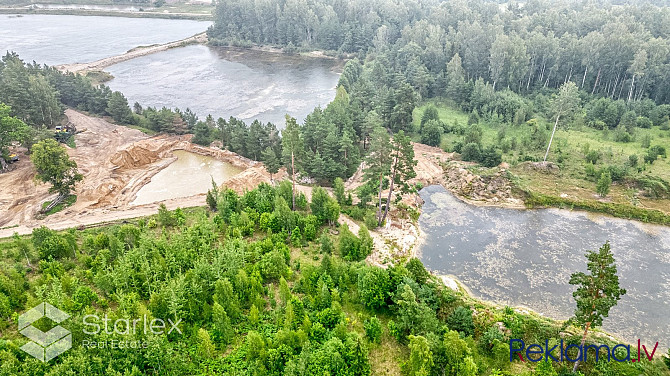 Pārdošanā zemes gabals Salacgrīvā 2ha lielumā, no kura trešdaļu aizņem karjers, kurš Salaspils - foto 10