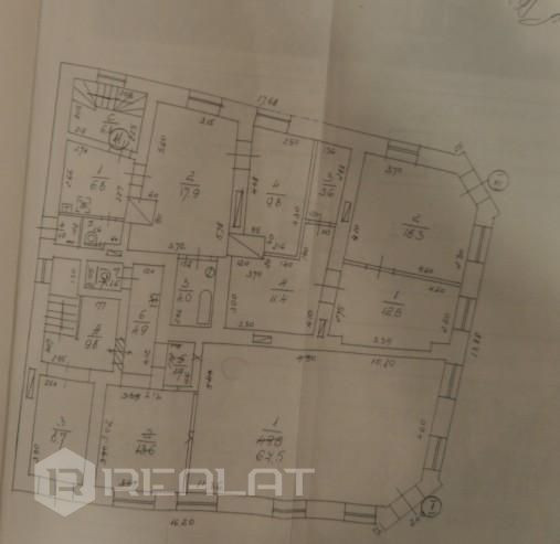 Pārdod namīpašumu, izstrādāts projekts ēkas renovācijai pēc kuras kopējā platība 2050m2, Rīga - foto 14