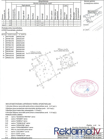 Pārdod zemes gabalu ar platību 6 ha Salaspils pagastā, blakus P5 autoceļam Ulbroka - Ogre. Labs Salaspils - foto 1