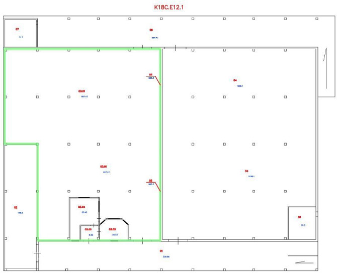 5 Kabineti+ Openspace + Pārrunu telpa+ virtuve. Skanstes City ir viens no lielākajiem biroju kvartāl Рига - изображение 12