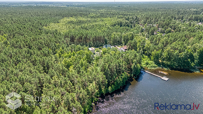 Gleznainā vietā pie paša Langstiņu ezera tiek pārdots unikāls zemes gabals, kur būvēt savu Rīgas rajons - foto 3