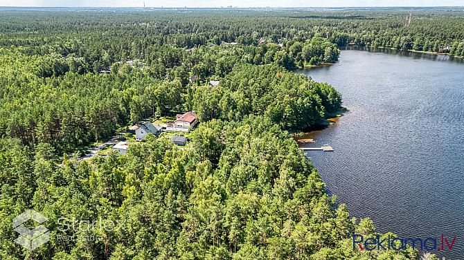 Gleznainā vietā pie paša Langstiņu ezera tiek pārdots unikāls zemes gabals, kur būvēt savu Rīgas rajons - foto 7