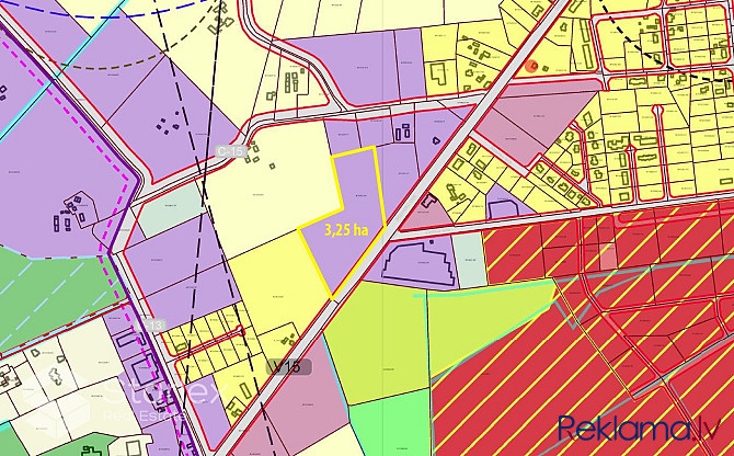 Pārdod neapbūvētu zemes gabalu ar platību 3,25 ha Stīpnieku ceļa malā, Mārupē, 3 km Mālpils pagasts - foto 7