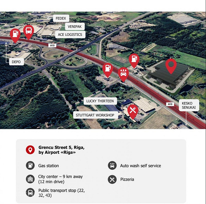 Iznomā noliktavas - ražošanas telpas 931 m2. platībā  + Griestu augstums 8 m.  + Kolonnu solis Jelgava un Jelgavas novads - foto 20