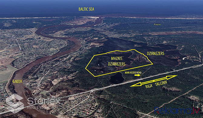 Pārdod ekskluzīvu 74 ha zemes īpašumu ar ezeru un priežu mežu. Īpašumā visa Mazā Rīgas rajons - foto 5