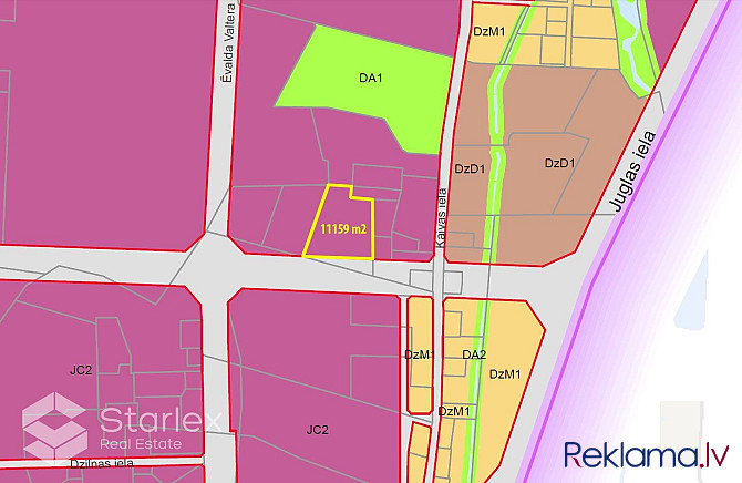 Продается незастроенный земельный участок площадью 11159 м2 на улице Дзелзавас 137, Рига - изображение 7