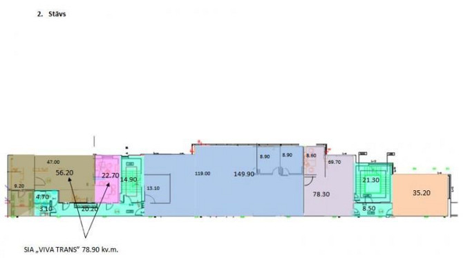 Pārdod noliktavas - ražošanas telpas  + Telpas 2. stāvos ar kopējo platību 1021 m2. + Starp stāviem  Саласпилс - изображение 10