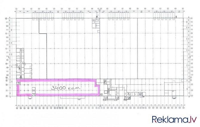 Iznomā apkurināmas noliktavas / ražošanas telpas   + Iznomājamā platība 3400 m2.   + Griestu Jelgava un Jelgavas novads - foto 6