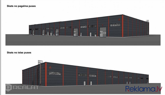Iznomā A klases noliktavas / ražošanas telpas modernā biznesa centrā   + Ēka ir būvniecības stadijā  Рига - изображение 9