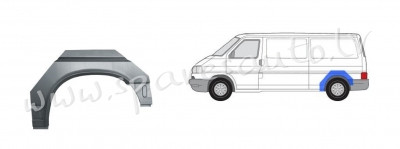 PVW77008EL - 'OEM: 9558593' long L - Aizmugurējā Arka - VW TRANSPORTER CARAVELLE (1996-2003) Рига - изображение 1