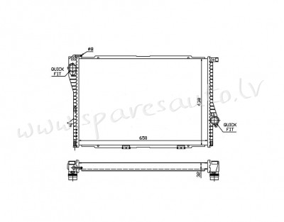 RA60648Q - 'OEM: 1436060' MT/AT - Radiators - BMW 7  E38 (1994-2001) Рига - изображение 1