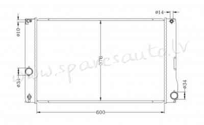 RA646810Q - 'OEM: 1640037230' MT/AT - Radiators - TOYOTA PRIUS V/PLUS (2012-) Рига