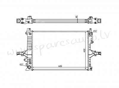 RA65553Q - 'OEM: 8601433' AT, EDA\\\Cooling - Radiators - VOLVO V70 (2005-2007) Рига