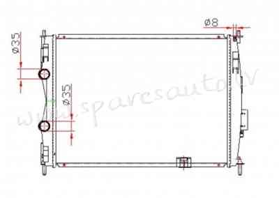 RA67363 - 'OEM: 21400JD200' 2.0L 16V, EDA\\\Cooling - Radiators - NISSAN QASHQAI (2007-2010) Рига