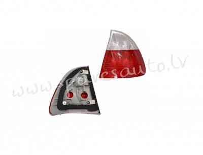 ZBM1926CL - 'OEM: 63216900472' TYC, TOURING, without bulbs, outer, White / Red, ECE L - Aizmugurējai Рига