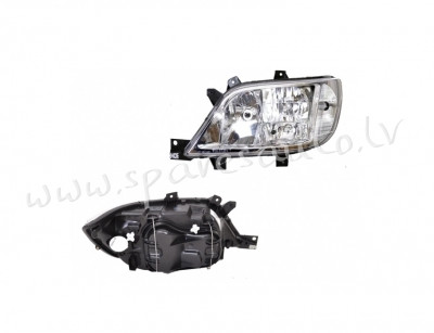 ZBZ1132L - 'OEM: A9018202461' TYC, without motor for headlamp levelling, without fog light, H3/H7, E Рига - изображение 1