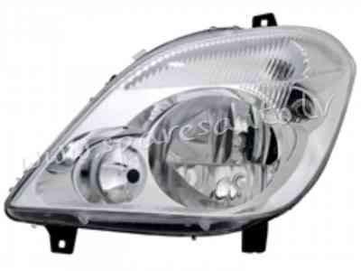 ZBZ1160L - 'OEM: A9068200161' TYC, without motor for headlamp levelling, without fog light, H7/H7, E Рига