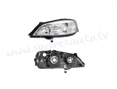 ZOP1116EL - 'OEM: 9117303' TYC, (98-04), without motor for headlamp levelling, Chrome, H7/HB3, ECE L Рига - изображение 1