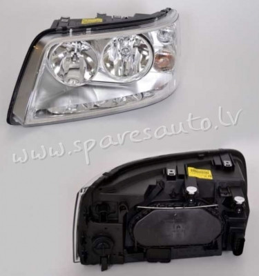 ZVW1128(D)L - 'OEM: 0301195201' Depo, TRANSPORTER/MULTIVAN, with motor for headlamp levelling, H1/H7 Рига - изображение 1