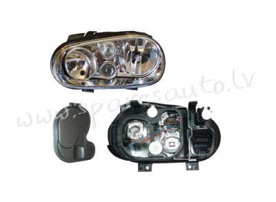 ZVW1130FL - 'OEM: 1J1941017C' TYC, without motor for headlamp levelling, mechanical, with fog light, Рига - изображение 1