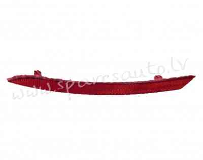 ZVW1653L(K) - 'OEM: 3C8945105' to rear bumper, red - Aizmugures Atstarotājs - VW PASSAT CC (2009-201 Рига