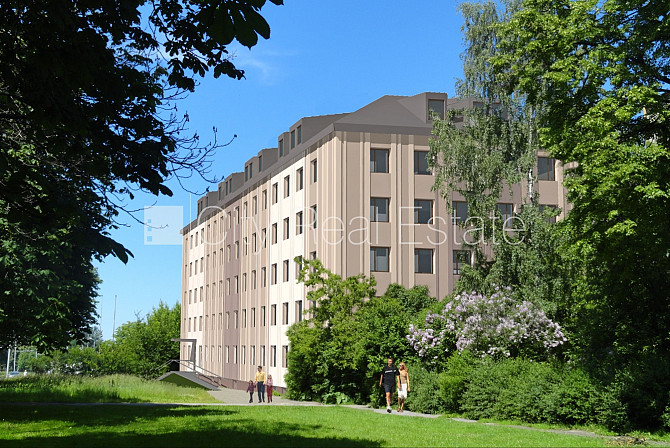 Projekts - Fon Heimana Nams, jaunceltne, fasādes māja, ir lifts, lodžija, logi vērsti uz ielas Rīga - foto 19