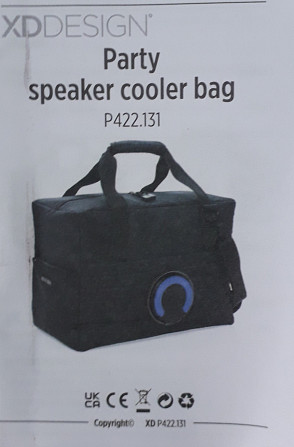 Party Speaker Cooler Bag Rīga - foto 4