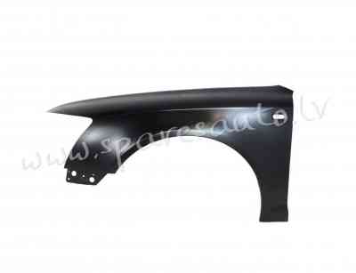 PAD10017BL - 'OEM: 4F0821103A' with hole for flasher, Aluminium L - Spārns - AUDI A6  C6 (2005-2008) Rīga