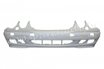 PBZ04020BB - 'OEM: A2108852325' With head lamps' washers holes, primed - Priekšējais Bampers - MERCE Рига - изображение 1