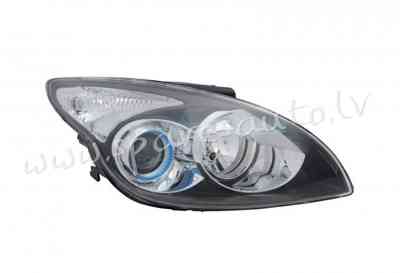 ZHN1146BL - 'OEM: 92101-2R000' TYC, without motor for headlamp levelling, Black, H1/H7, ECE L - Prie Рига