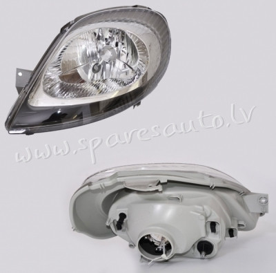 ZRN1151L - 'OEM: 7700311371' TYC, (01-06), without motor for headlamp levelling, H4, ECE L - Priekšē Рига - изображение 1