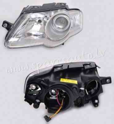 ZVW11A7L - 'OEM: 3C0941005J' TYC, with motor for headlamp levelling, H7/H7, ECE L - Priekšējais Lukt Рига