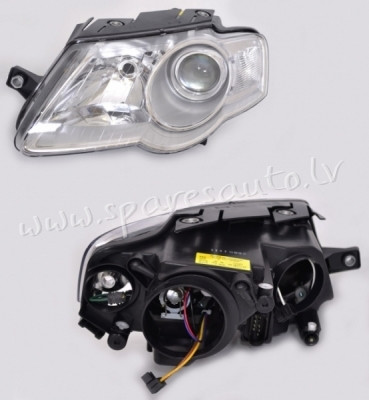 ZVW11A7L - 'OEM: 3C0941005J' TYC, with motor for headlamp levelling, H7/H7, ECE L - Priekšējais Lukt Рига - изображение 1