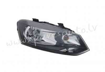 ZVW11D8L - 'OEM: 6R1941015C' TYC, (-14), with motor for headlamp levelling, single, H4, ECE L - Prie Рига