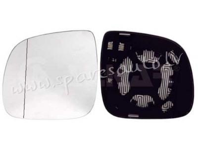 6471137 - heated, aspherical, chrome (VW T5 108mm) L - Spoguļa Stikls Ar Pamatni - VW TOUAREG (2007- Рига - изображение 1