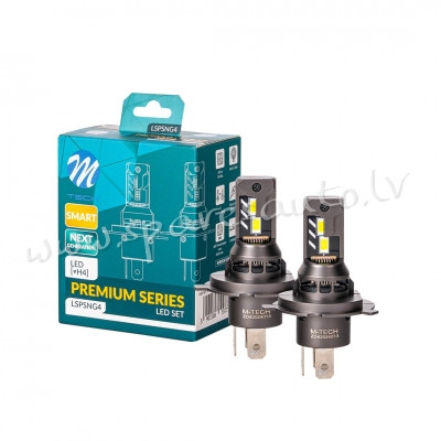 LSPSNG4 - H4 LED SET M-TECH PREMIUM SMART NG SERIES H4 - Spuldzite Led - UNSORTED LED SET Рига - изображение 1