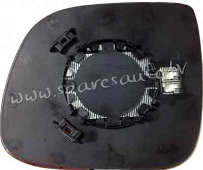 SVWM1030EL - 'OEM: 7E1857521J' heated, chromed glass, ASPHERICAL, mounting diameter: 84 mm L - Spogu Рига