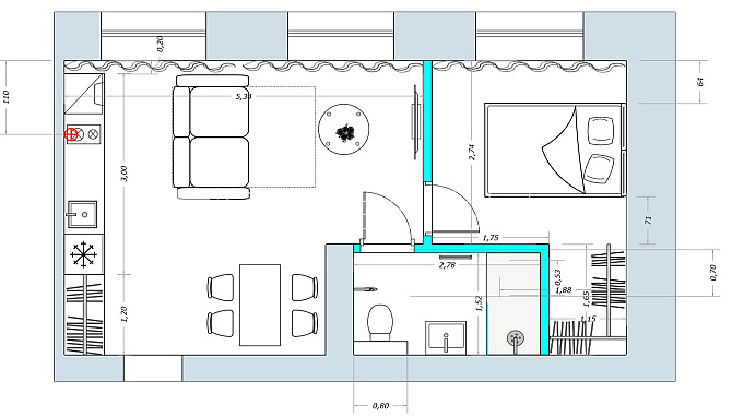 Проект - Kalpaka Park Residence, фасадный дом, благоустроенный озеленённый двор, вход с Рига - изображение 14