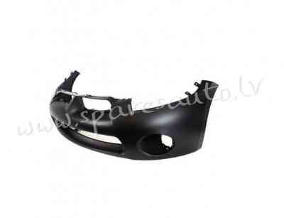 PMB041027BA - 'OEM: 6400B274' (- 11), with hole for foglamp, primed - Priekšējais Bampers - MITSUBIS Rīga