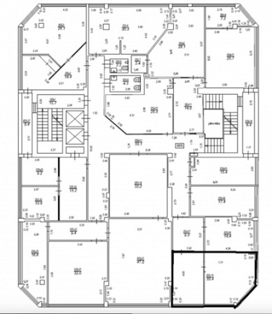 Birojs Purvciemā.  Birojs izvietots ēkas 5. stāvā (ēka aprīkota ar liftu).  Plašas telpas ar diviem  Рига - изображение 5