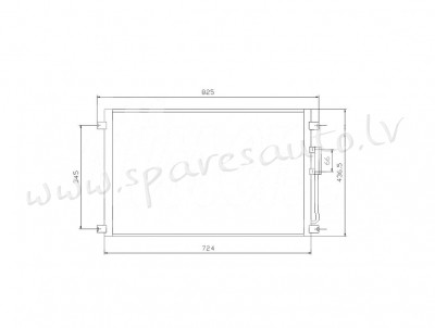 RC95018/94557 - 'OEM: 4809227AD' petrol, EDA Cooling - Kondicioniera Radiators - DODGE CARAVAN (2005 Rīga - foto 1