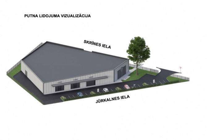 Земельный участок на улице Скринес 1 Фасад выходит на улицу Юркалнес.  + Площадь Рига - изображение 9