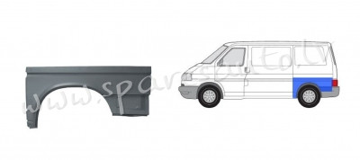 PVW19000EL(I) -  shorter model - Aizmugurējais Spārns - VW TRANSPORTER CARAVELLE (1996-2003) Rīga - foto 1