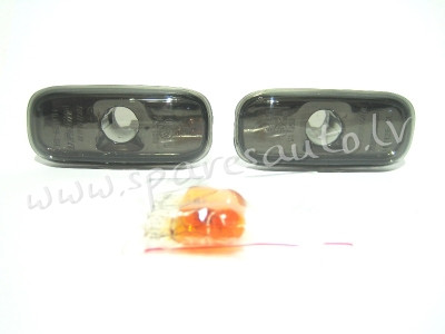 132719AE - OE 4E0949127 set, black, cristal, L+R - Spārna Pagrieziena Rādītājs - AUDI A6  C5 (1997-2 Рига - изображение 1
