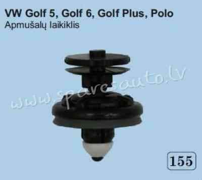 155 - VW Golf 5, Golf 6, Golf Plus, Polo Ø 8 - Plastmasas Turētāji - UNSORTED PLASTMASAS TURĒTĀJS Rīga