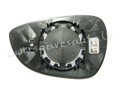 3238552E - 6432394; 1531440 heated, aspherical, chrome R - Spoguļa Stikls Ar Pamatni - FORD FIESTA ( Rīga - foto 1